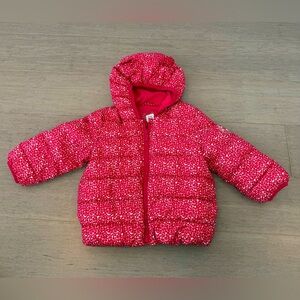 Gap 18-24 mo girls puffer coat